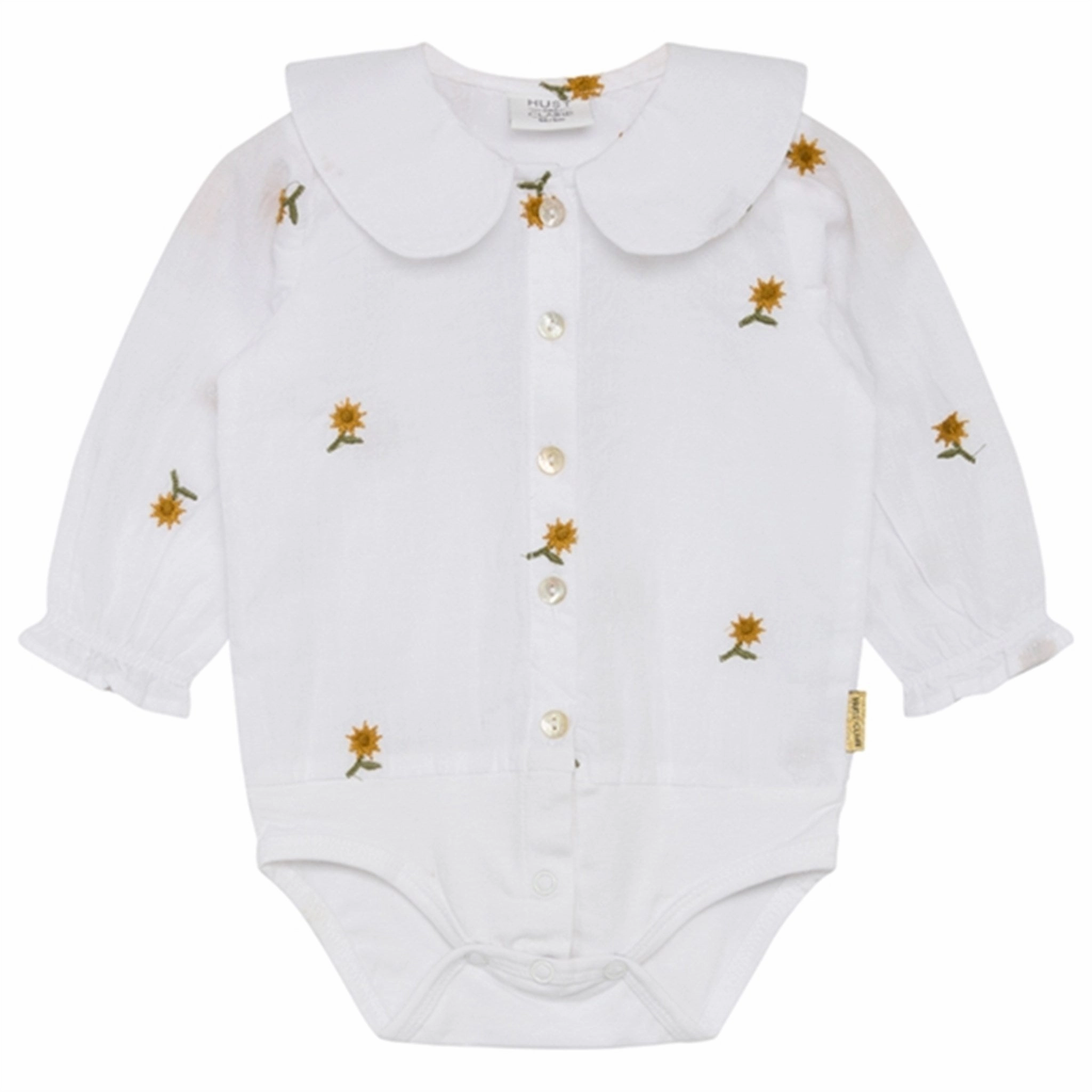 Holiday Active Hust & Claire Baby Ivory Bernadette Romper