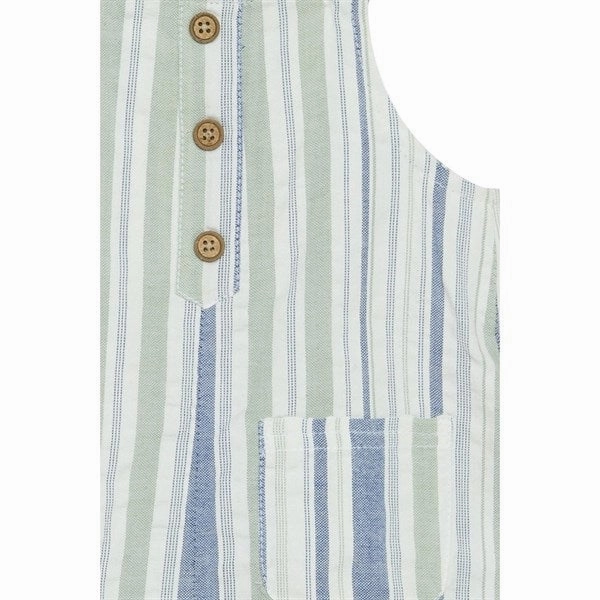 Hust & Claire Baby Jade Green Marko Overalls Flattering Shape Belt loops