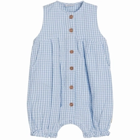 Breathable Traveler Elegant Durable Hust & Claire Baby Maike Romper Chambray