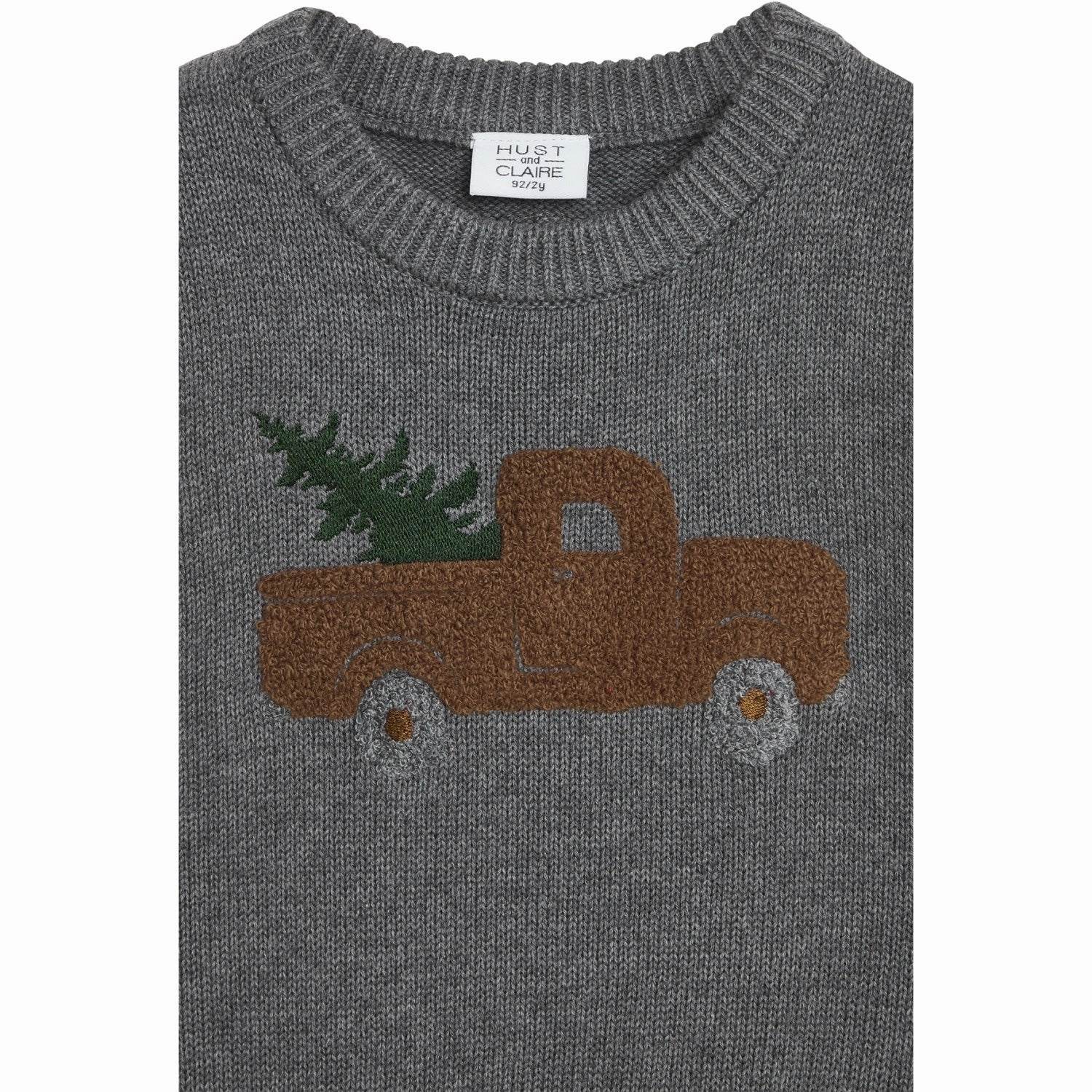 size without pockets Hust & Claire Grey Mist Melange Princo Vest