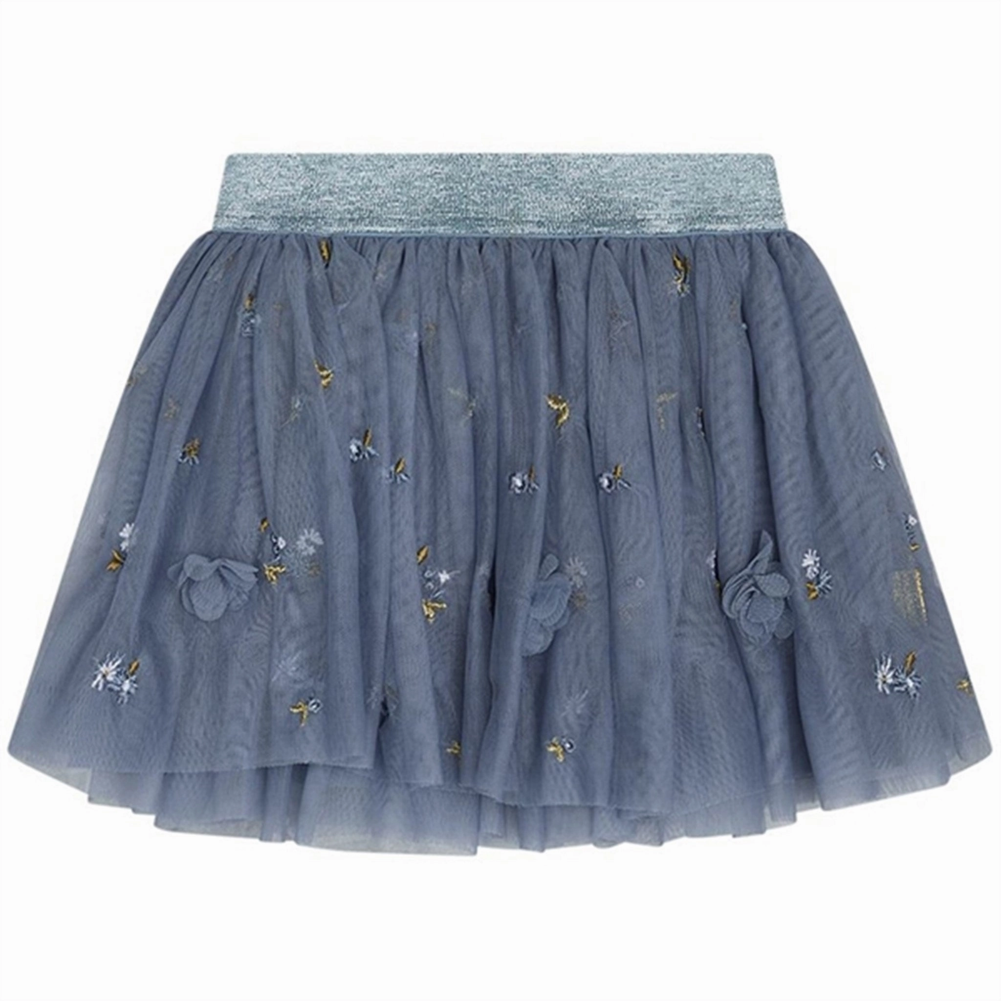 Hust & Claire Mini Blue Tint Ninna Skirt Gentle Vibe Breathable Comfort