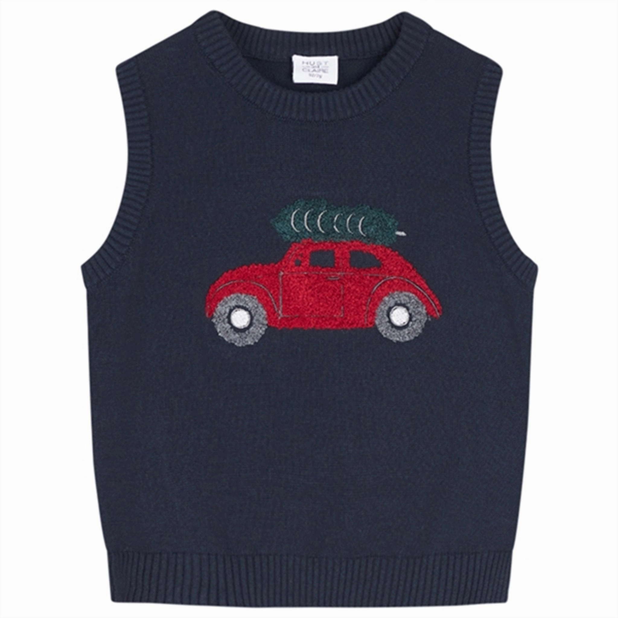 Seamless construction Evening Look Hust & Claire Mini Navy Prince Vest