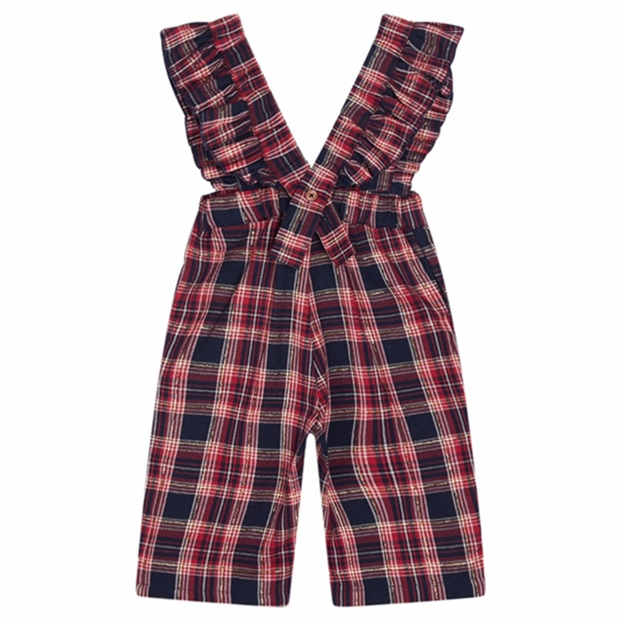 Hust & Claire Mini Teaberry Tia Overalls SoftTouchFinish BreathableLining