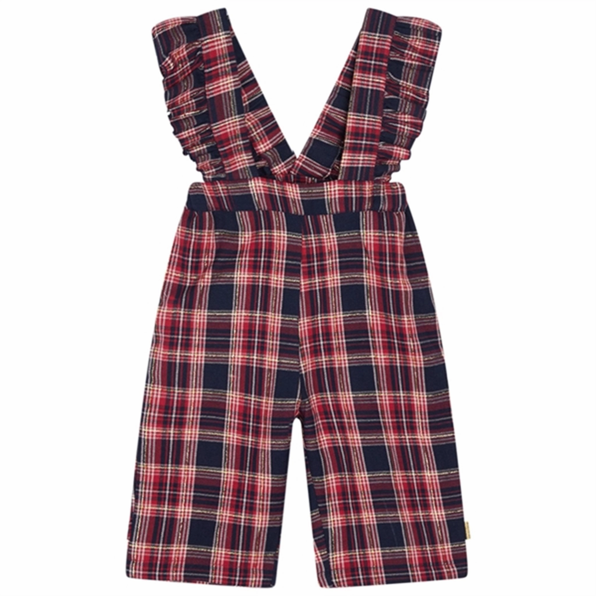 Hust & Claire Mini Teaberry Tia Overalls Comfort Stretch ErgonomicStitching
