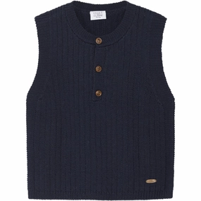 Hust & Claire More navy Baby Edi Vest Eco Friendly Fabric Quick Access Slots