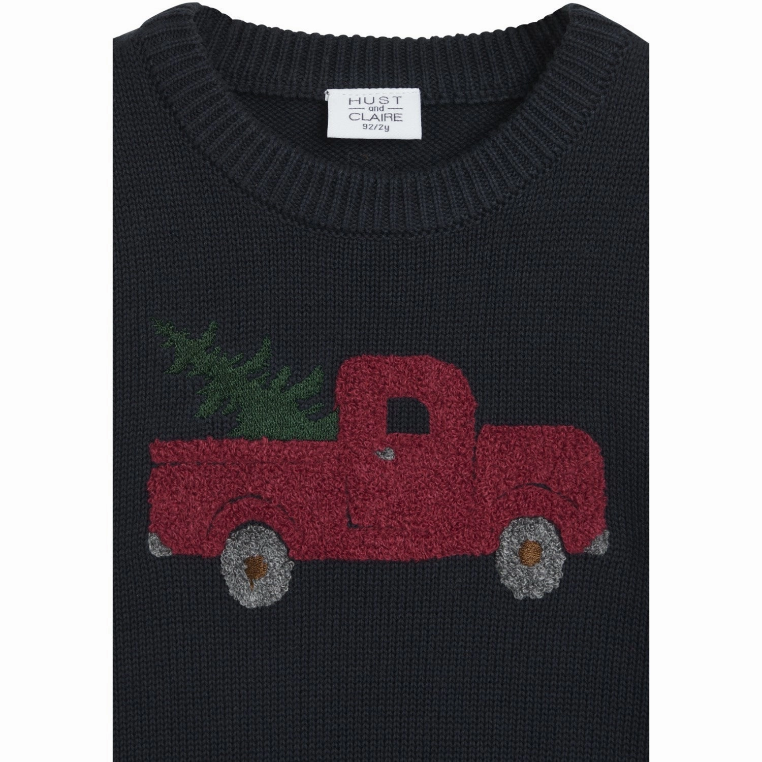 Hust & Claire Navy Princo Vest Mesh Lining