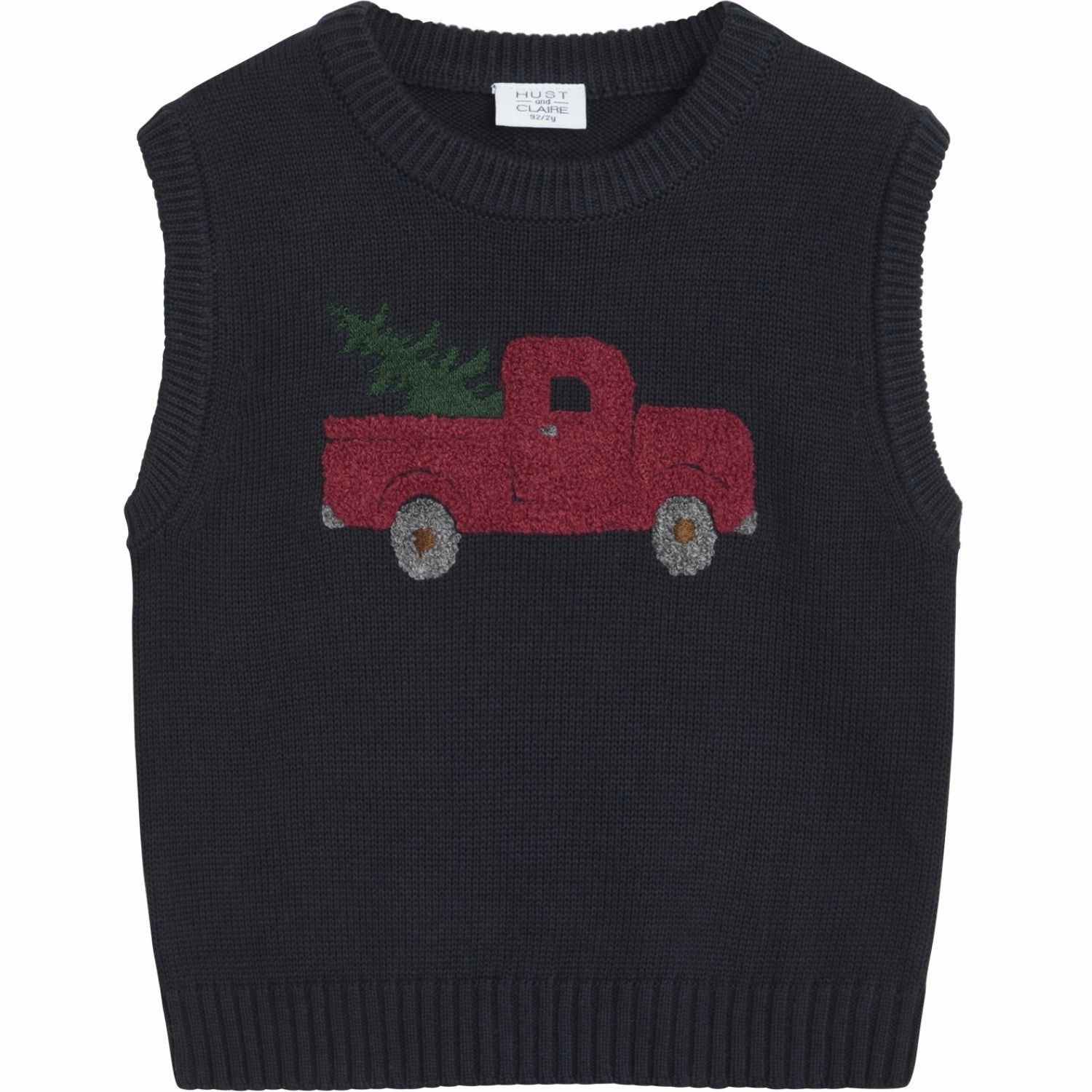 Hust & Claire Navy Princo Vest in demand