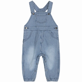 Sustainable Fabric Hust & Claire Stripes Mads Overalls