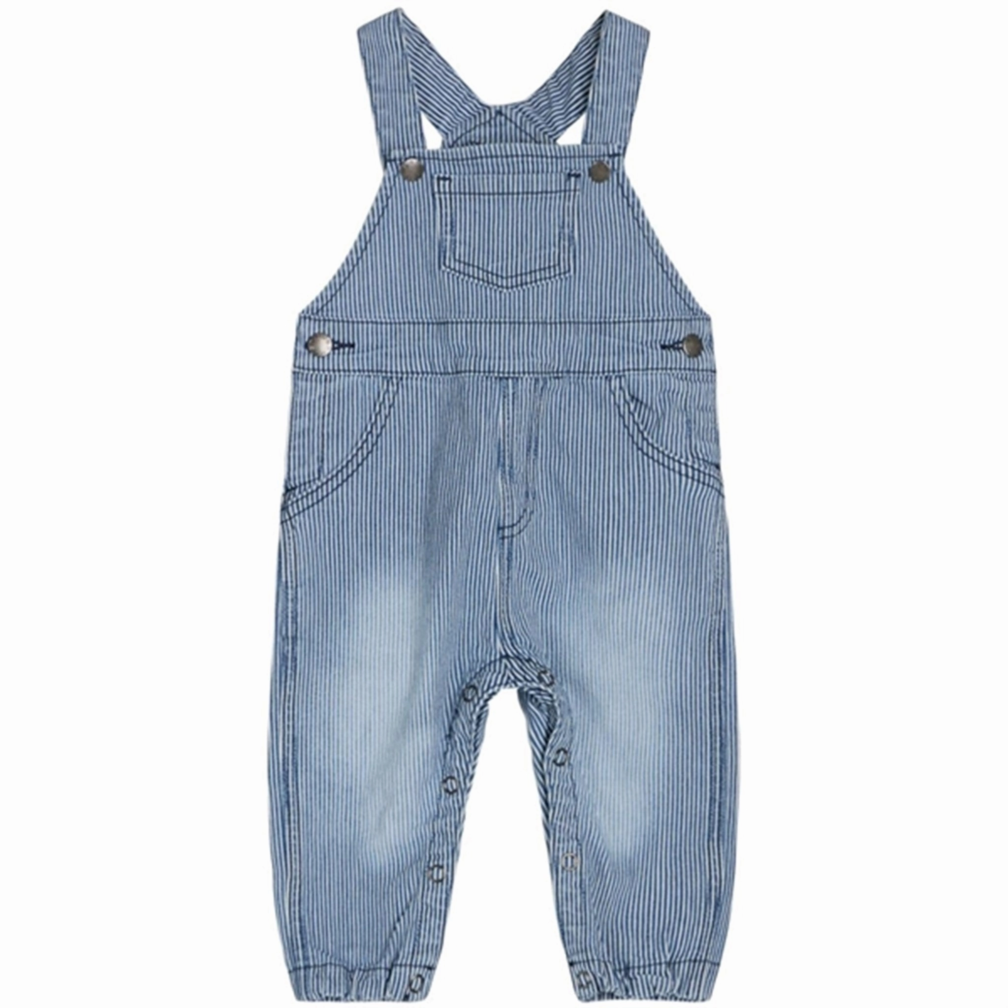 Hust & Claire Stripes Mads Overalls Breathable wear Flattering Comfort