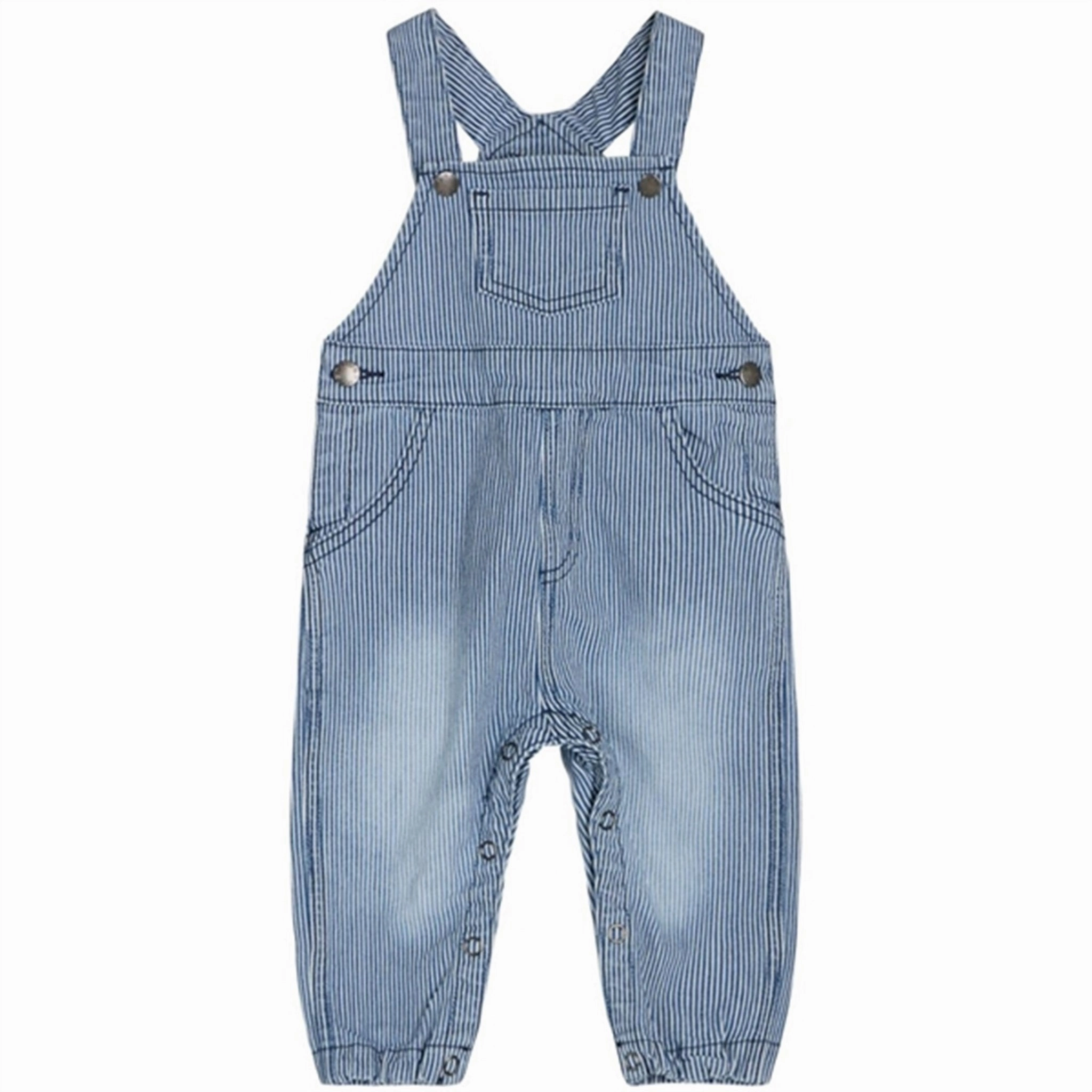 Cozy and Relaxed Hust & Claire Stripes Mads Overalls