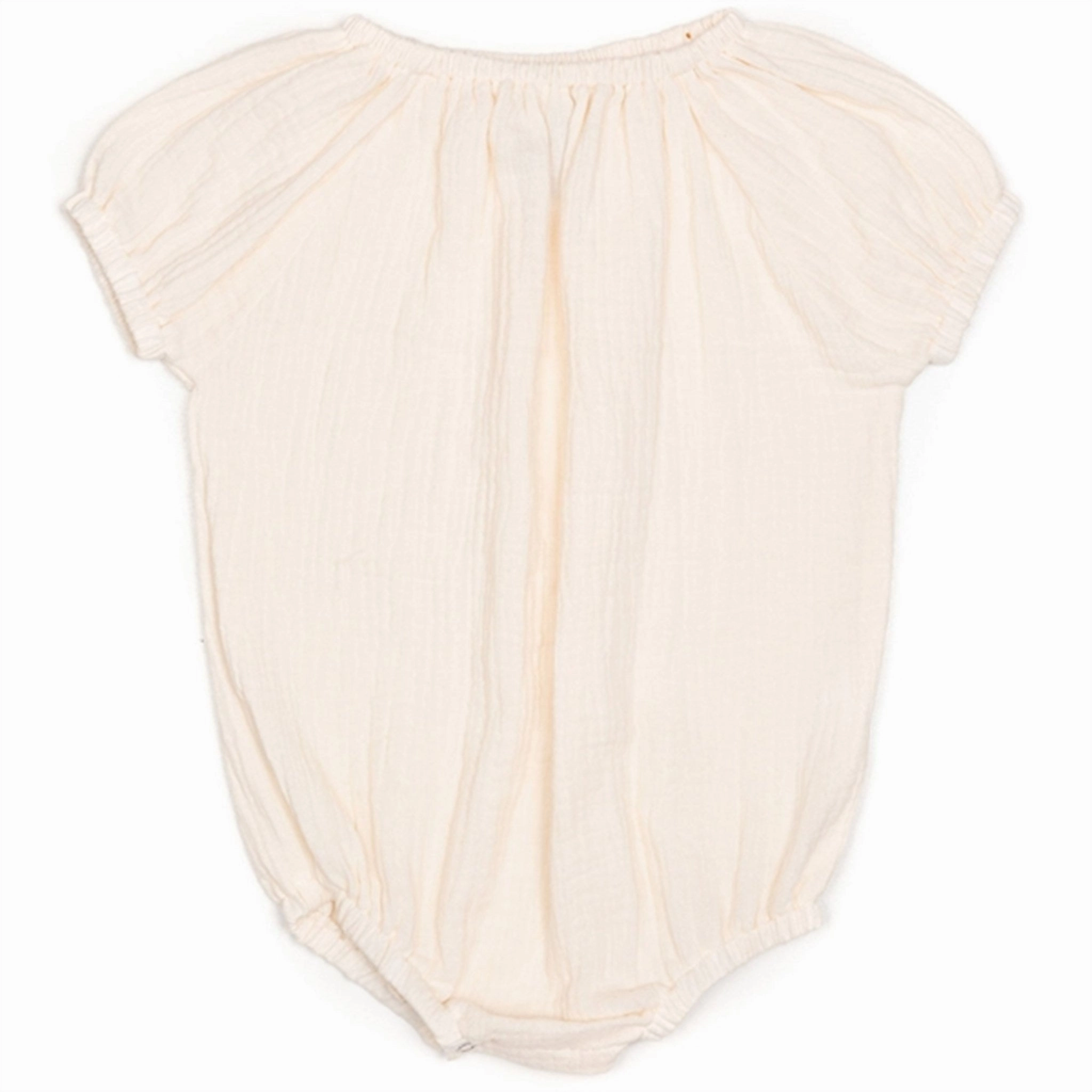 Huttelihut Comfy Muslin Romper Off-White Cool Singer Breathable Office
