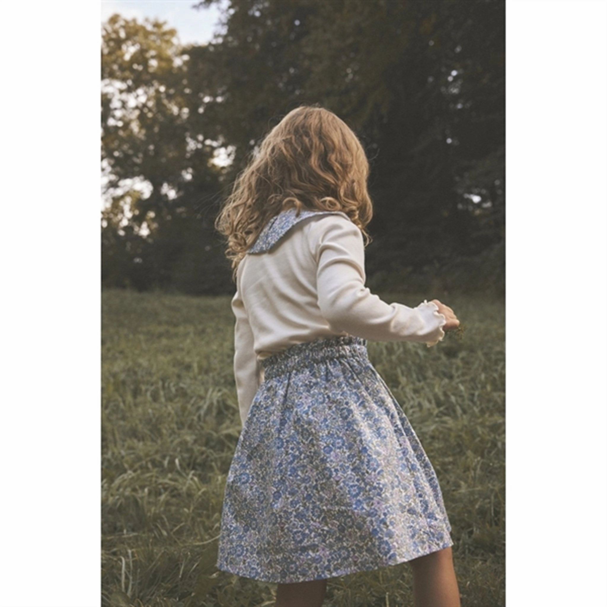 Huttelihut Liberty Fabric May Field Skirt Date night