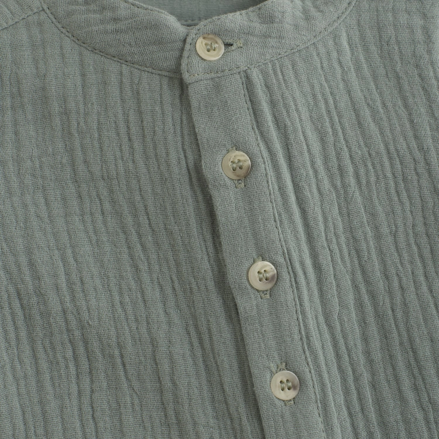 Huttelihut Lily Pad Playsuit Muslin Weekend Natural