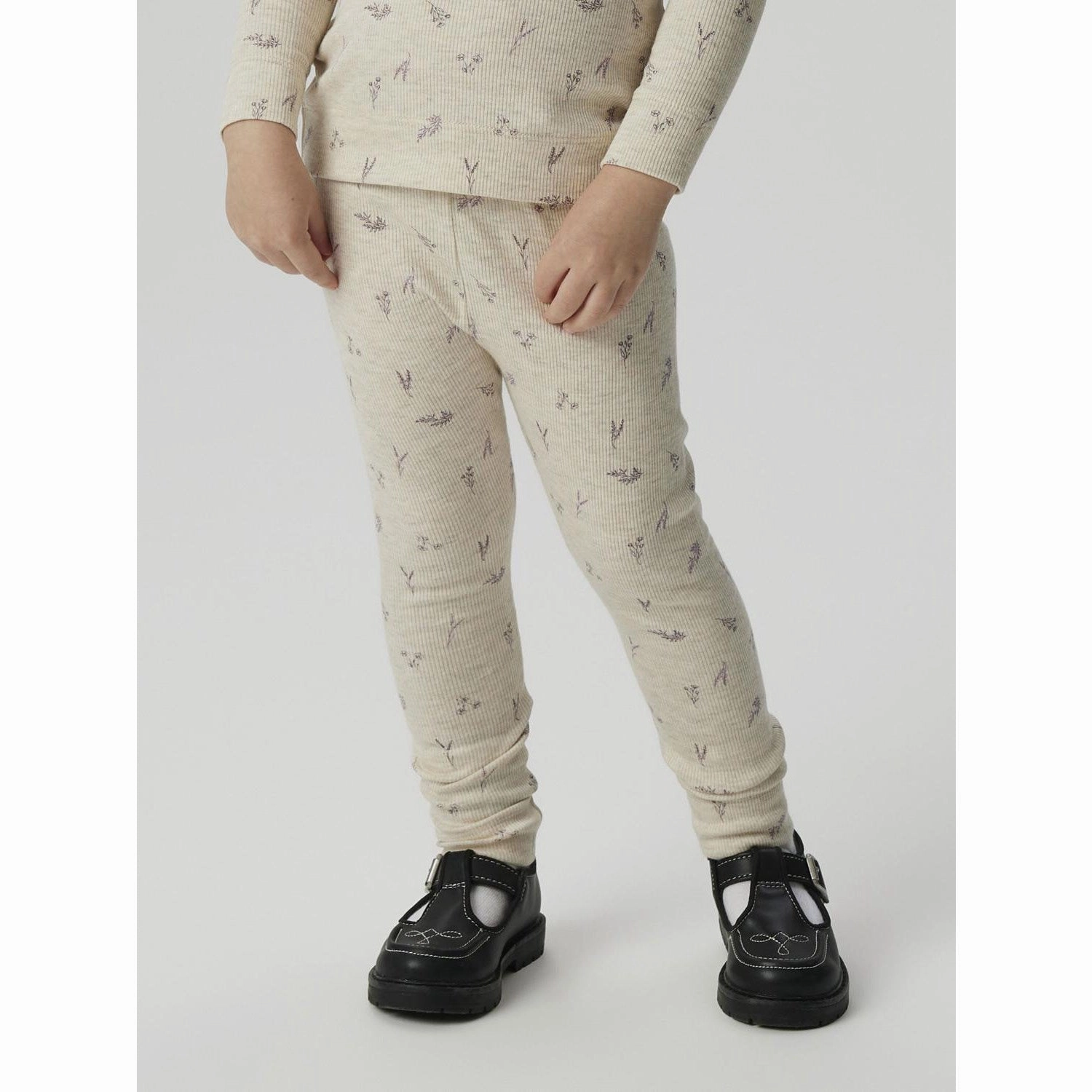 Name It Peyote Melange Small Flower Dabua Leggings Timeless Wear Clean Style