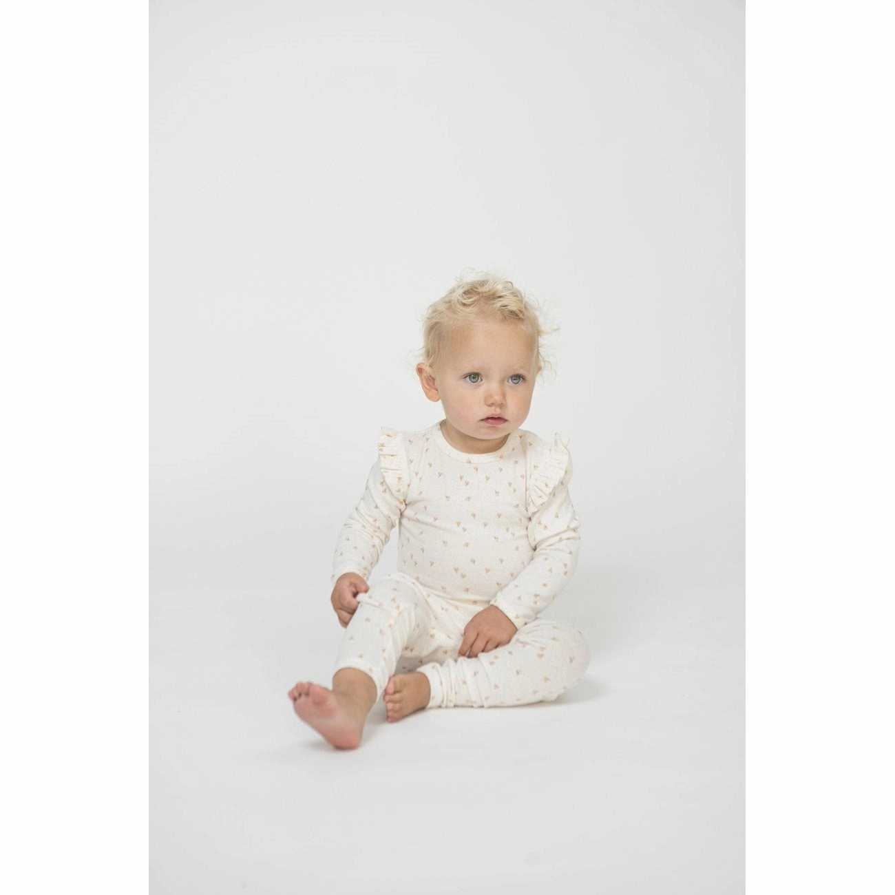 Tall Fit Airport Travel Stretch Fit Fitness Lover Sofie Schnoor Antique White Leggings