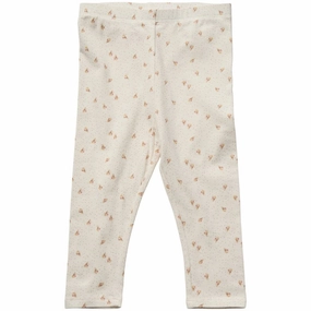 Sofie Schnoor Antique White Leggings Postpartum Fit Eco Friendly