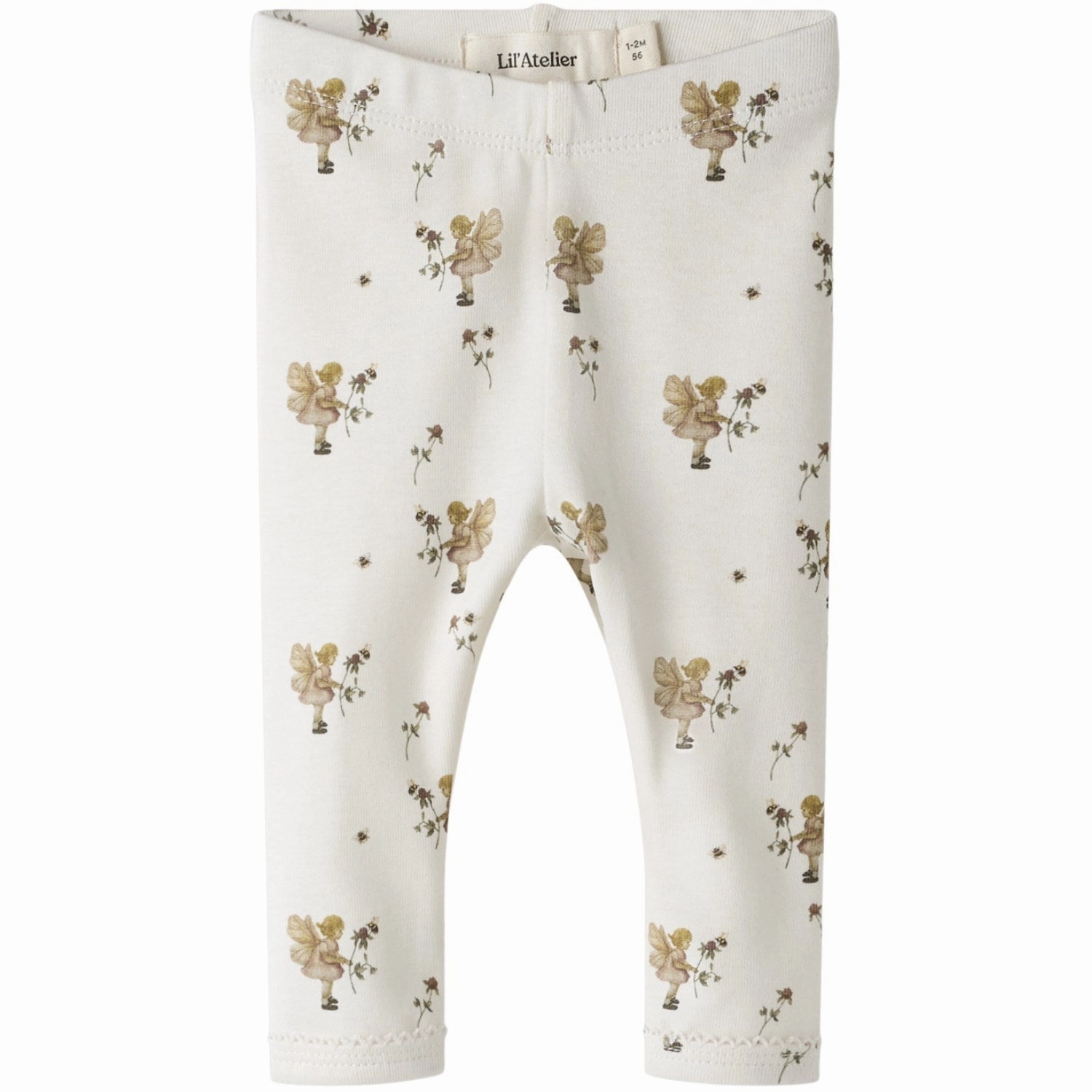 Flexible Design Lil'Atelier Coconut Milk Nbflayo Sin Slim Leggings Lil