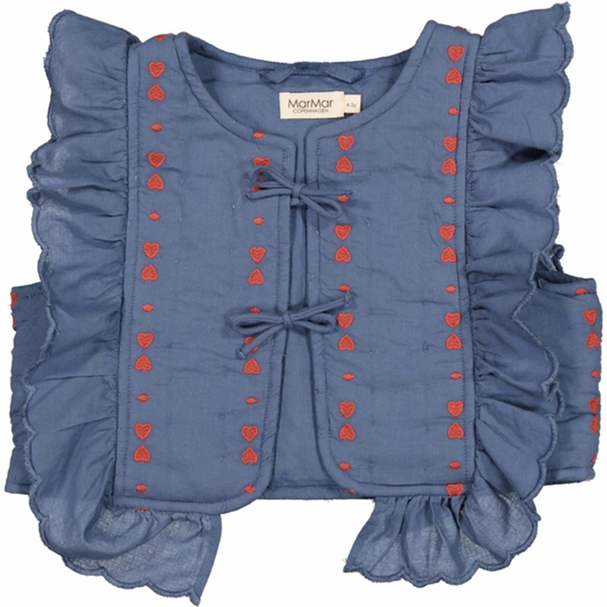 MarMar Piri Red Heart Jina Vest not enough great for fall