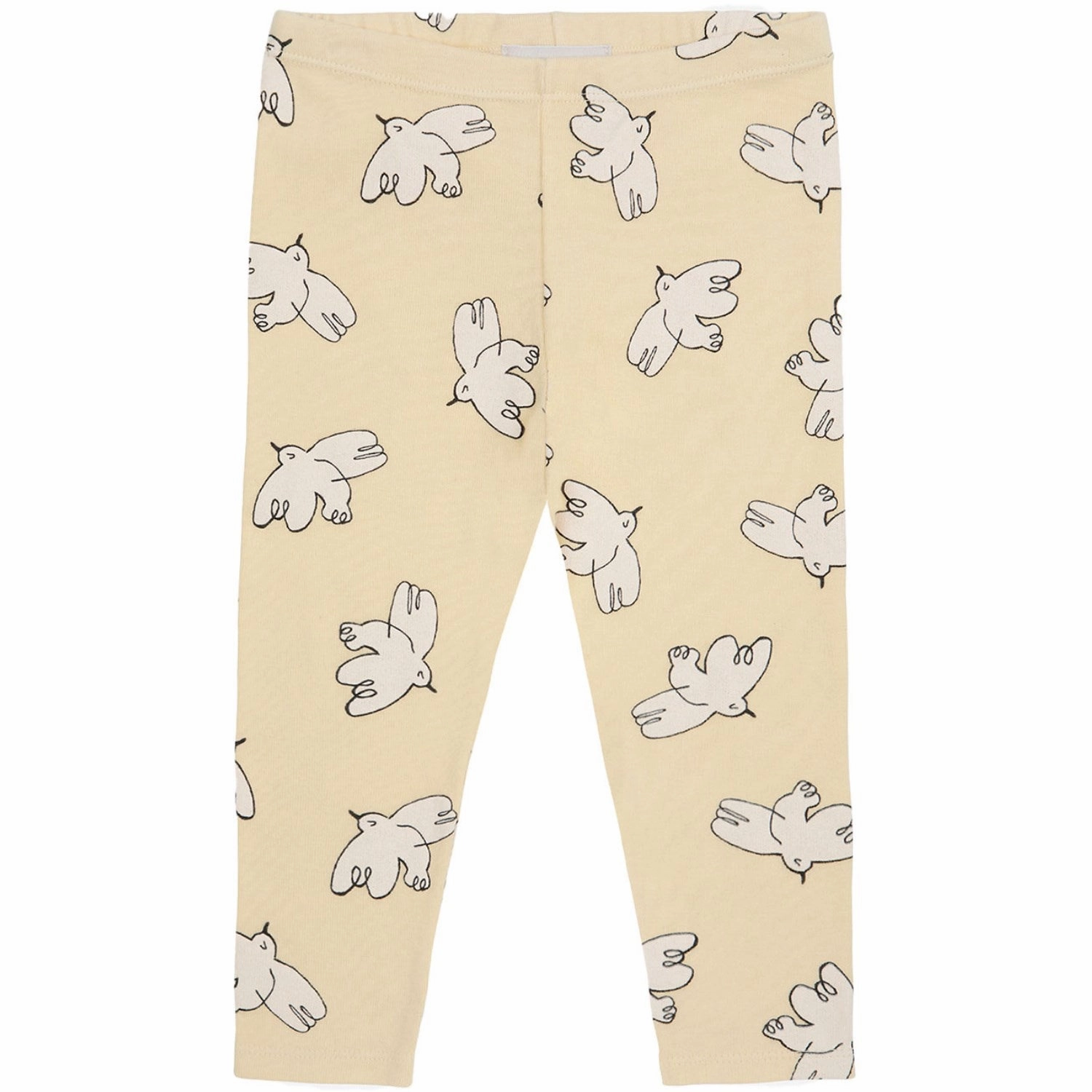 Essential Piece Bobo Choses Light Yellow Freedom Bird All Over Legging
