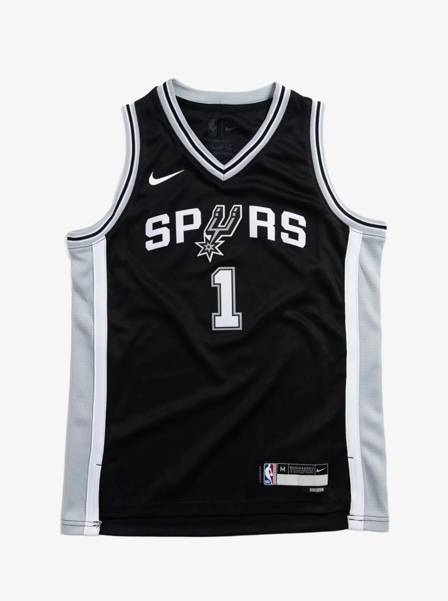 Icon Swingman Jersey San Antonio Spurs Victor Wembanyama Youth Athletic Performance Lightweight Layering