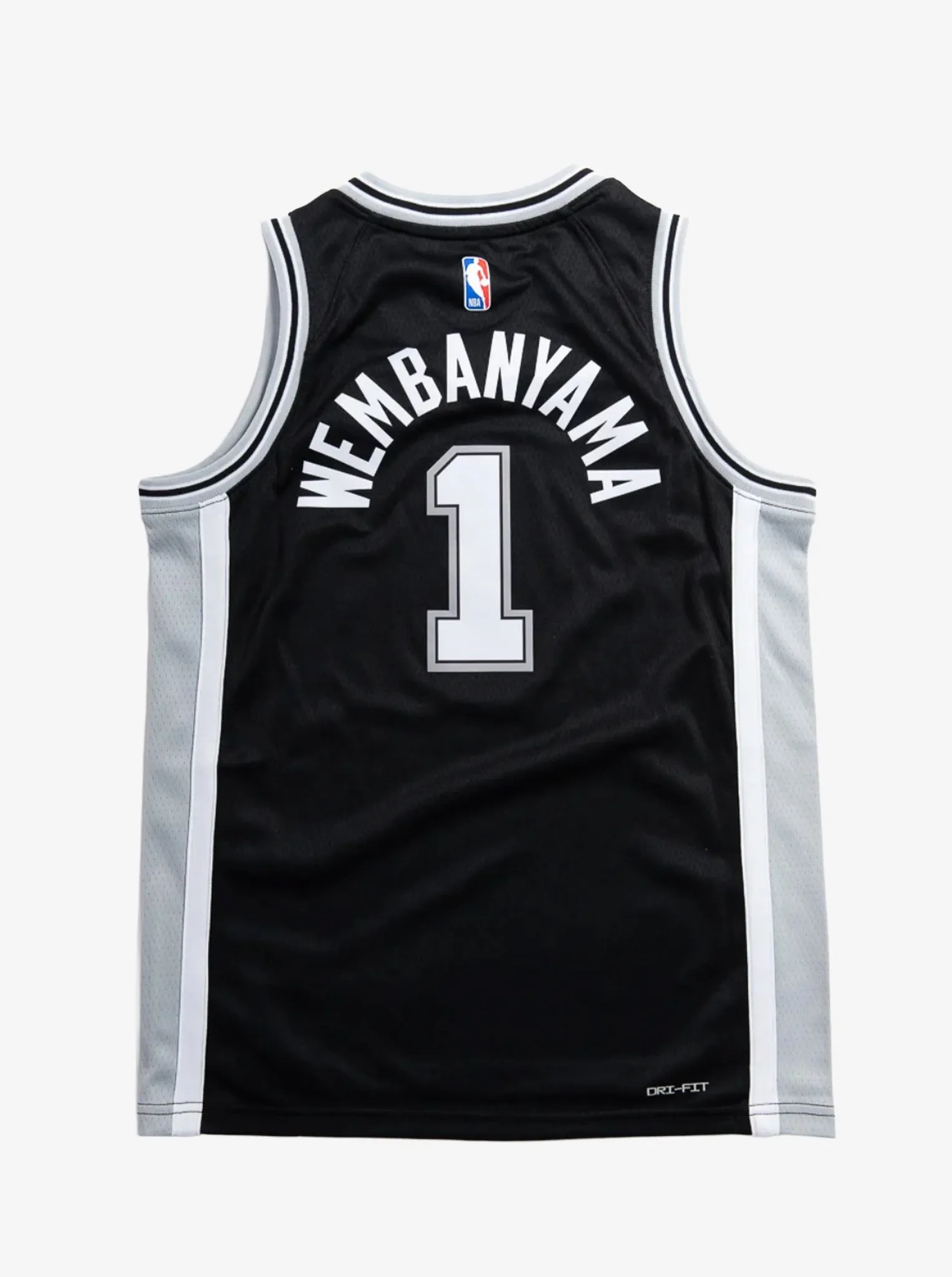 Icon Swingman Jersey San Antonio Spurs Victor Wembanyama Youth Compact Knit Texture Wind Resistant Coating