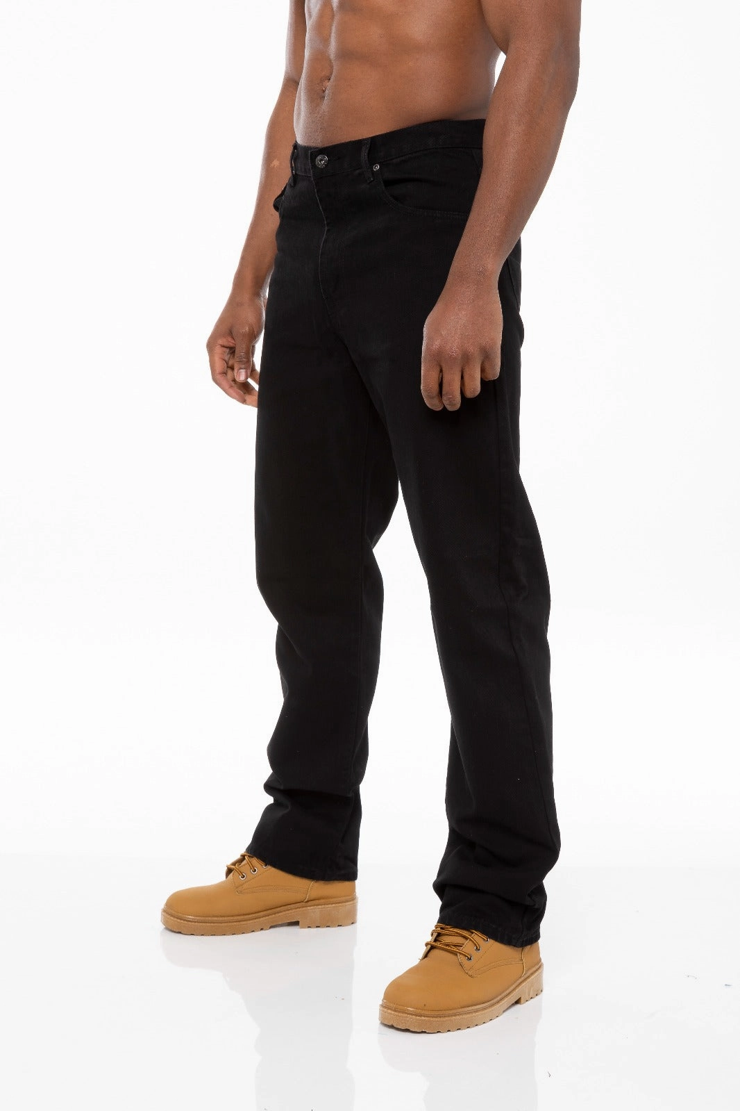 Relaxed Feel Mens Stone Wash Classic Denim Jeans BCB | Blue Circle Designer Menswear