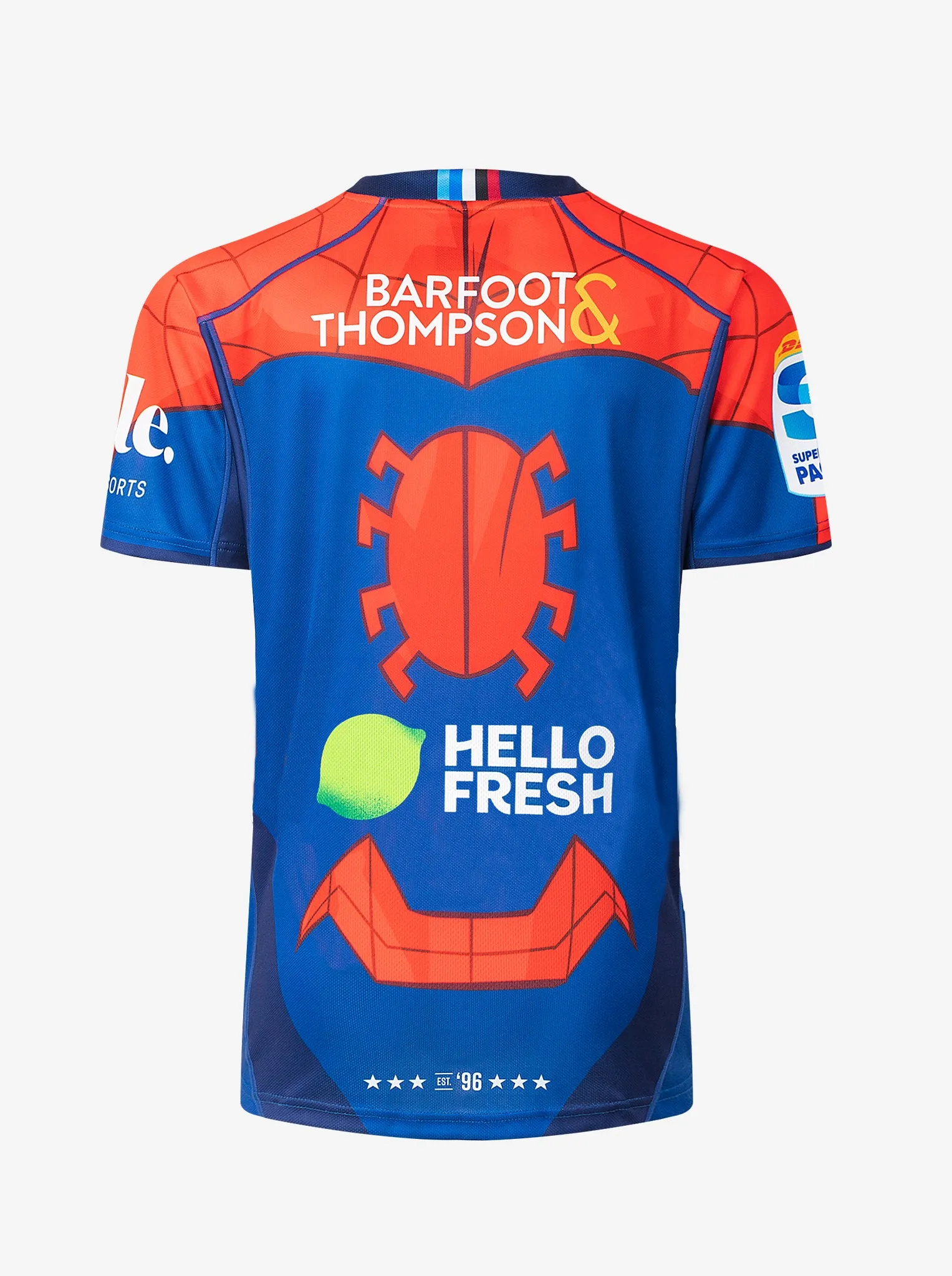 Blues Spiderman Jersey Rapid Evaporation Build