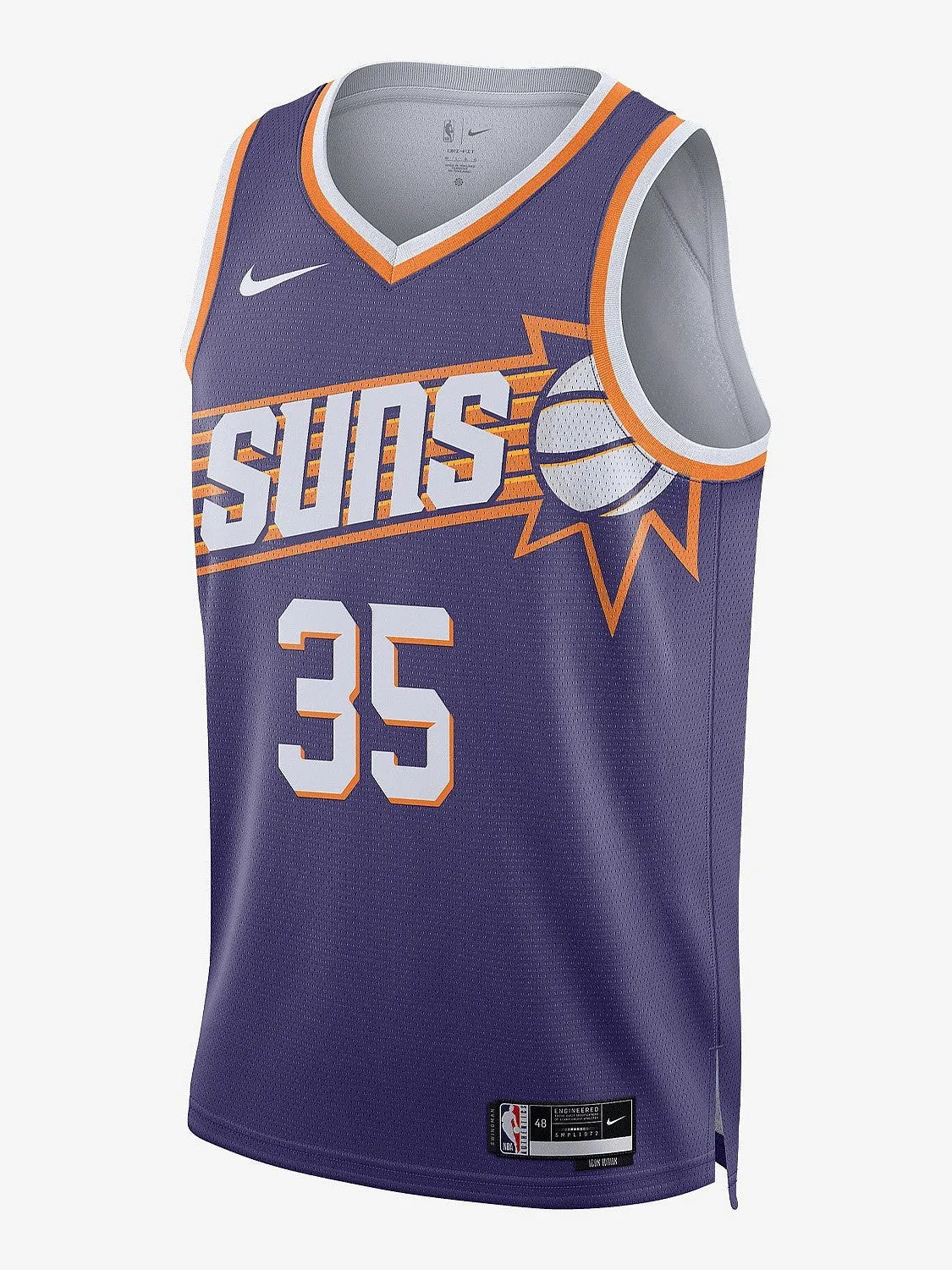 Stretch Fabric Technology Phoenix Suns Icon Edition Swingman Jersey