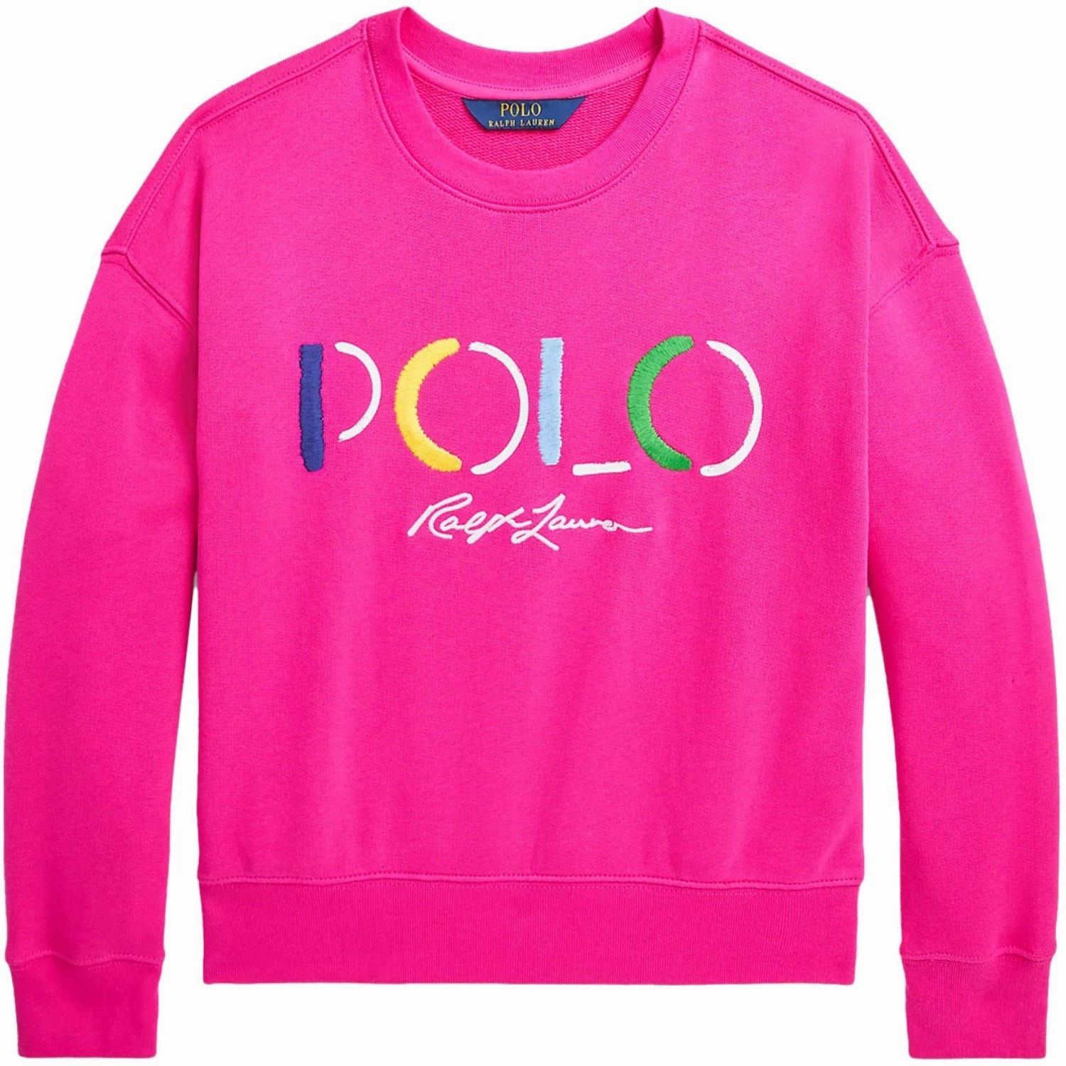 value venue Polo Ralph Lauren Girls Sweatshirt Bright Pink