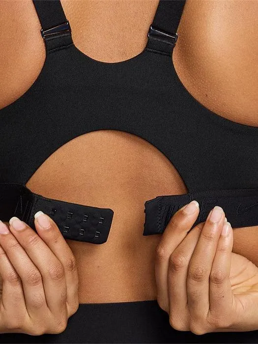 Zigzag stitching Indy High Support Padded Adjustable Sports Bra