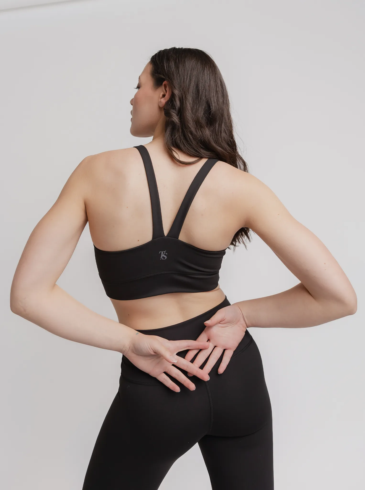 Non-Slip Grip Elevate Bra in Black