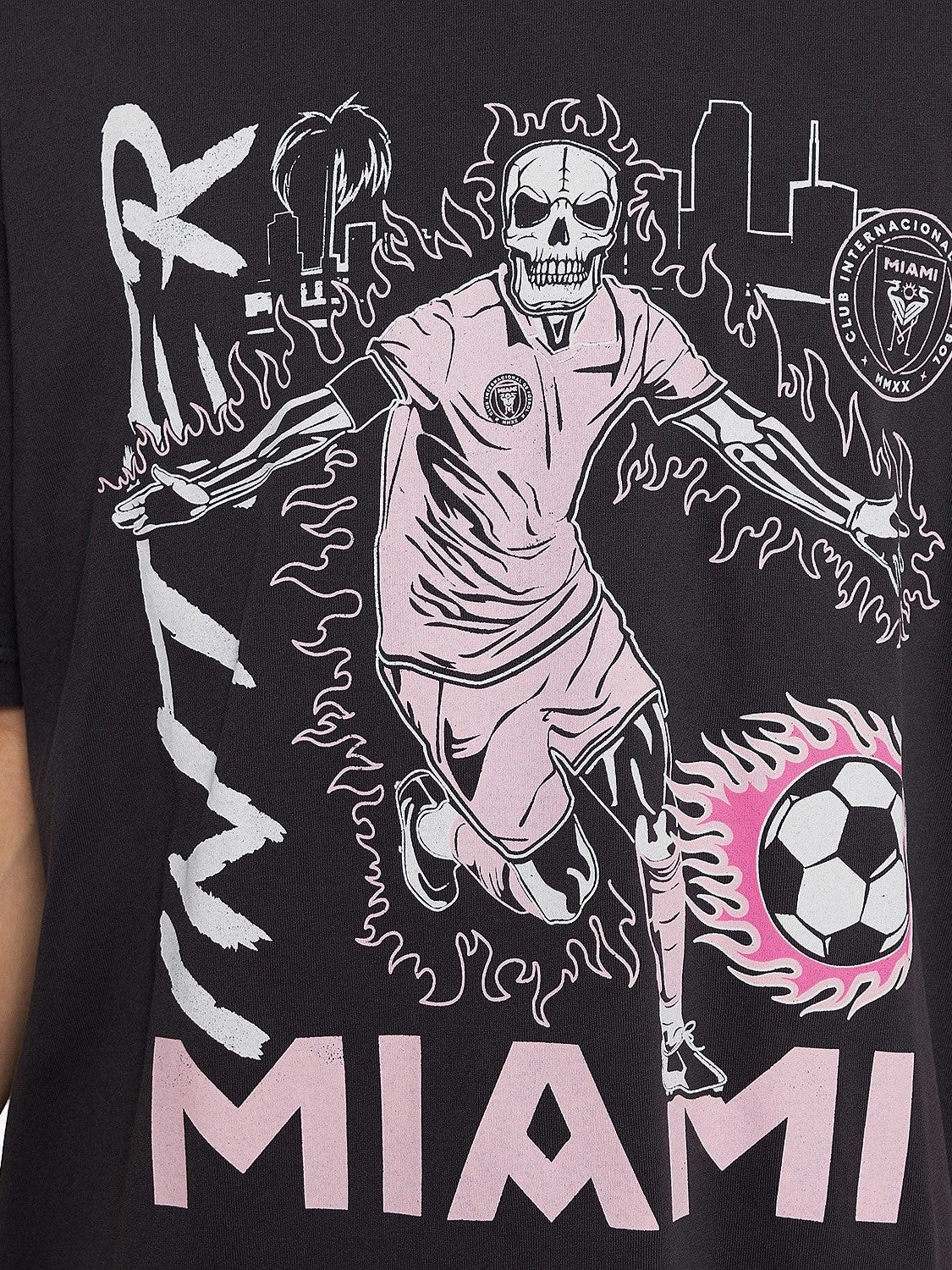 Fit For All Day Soft Comfort Wear Inter Miami Flame Tee