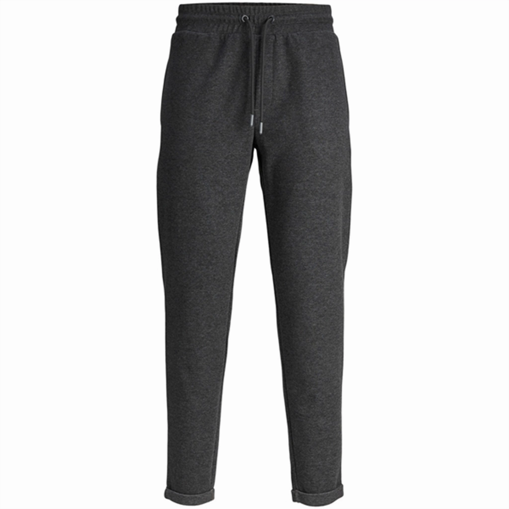 Trustworthy logoed Jack & Jones Junior Dark Grey Melange Relaxed Stace Smart Sweatpants