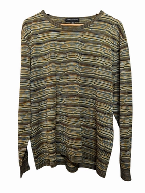 Jhane Barnes Mens Abstract Sweater (Size XL) Urban Layer
