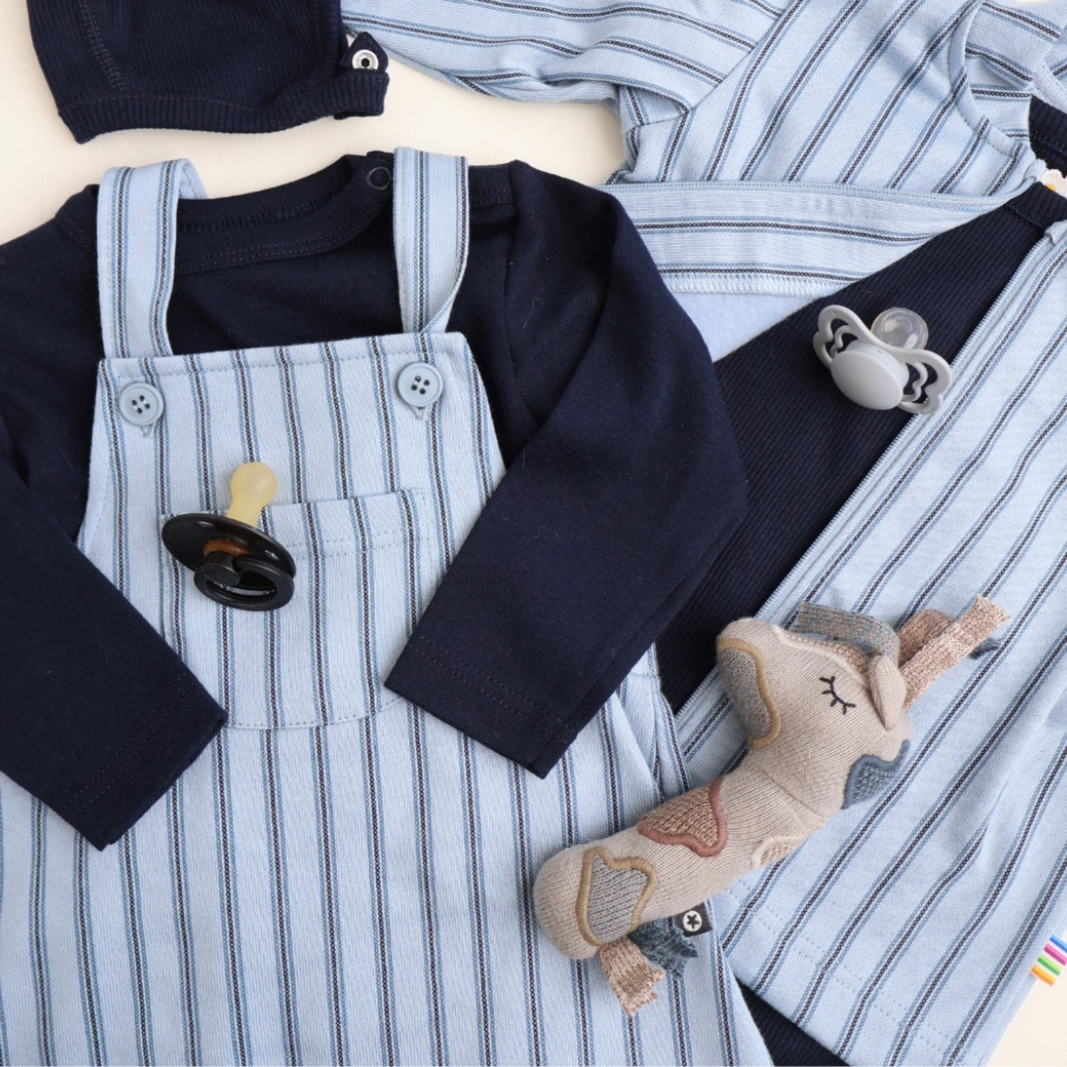 Joha Blue Summer Romper Sharp Model