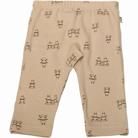 Joha Cotton Beige Leggings Movement Friendly Gusset Crotch Design