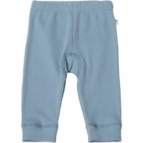 Mesh Ventilation Zones Casual Stretch Fit Joha Cotton Blue Leggings