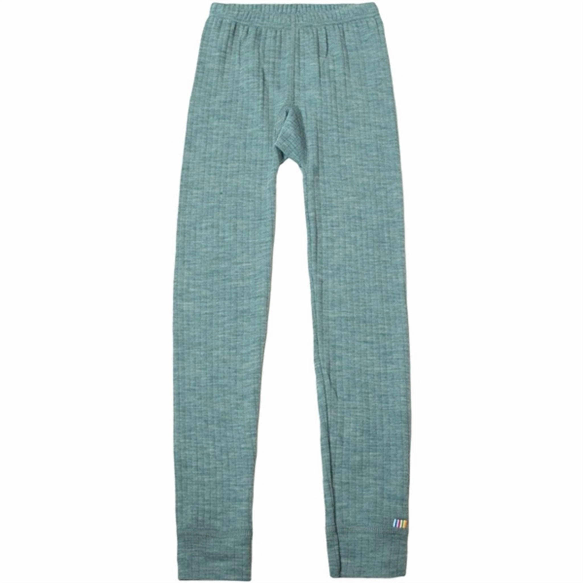 For Teens Soft Touch Daily Casual Joha Wool Aqua Melange Leggings