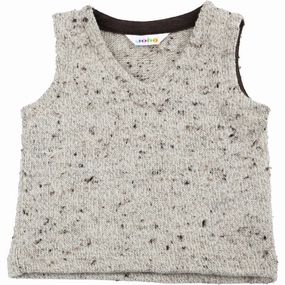 High Strength Stitching Joha Wool Beige Slipover