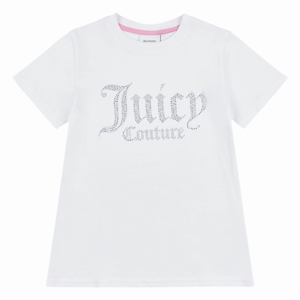 Simple Layer Weekend Comfort Juicy Couture Diamante Fitted Tee Infant