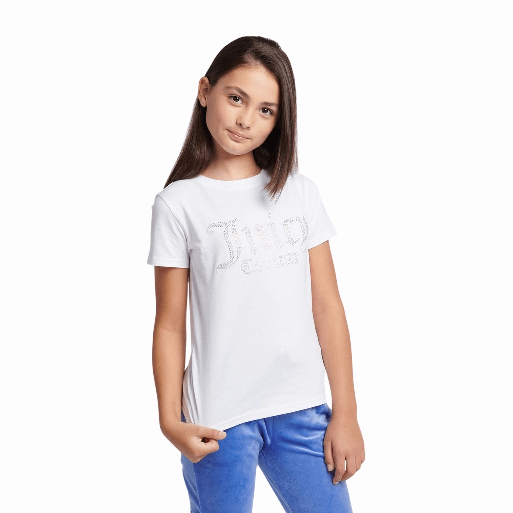 Breathable Fit Wear Juicy Couture Diamante Fitted Tee Infant