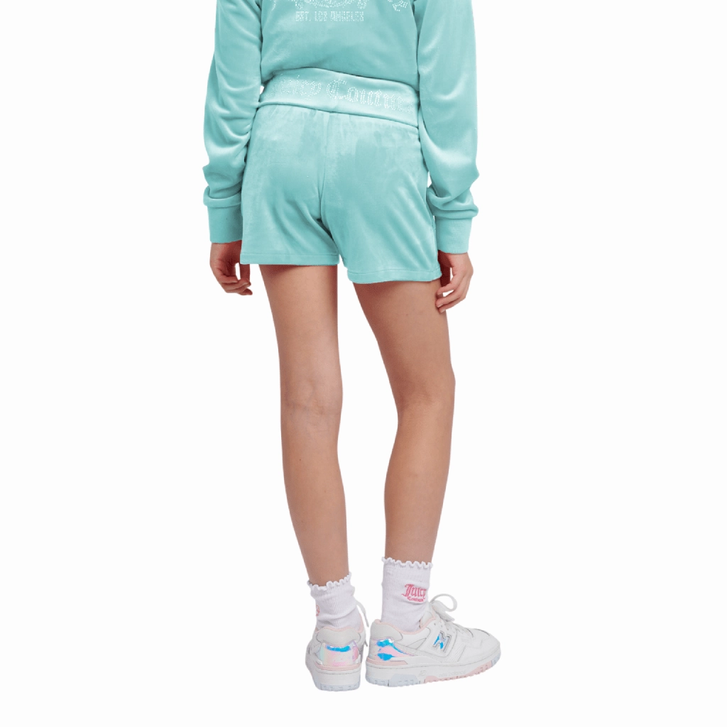 Outdoor Ready button-down look Juicy Couture Fold Waist Short Junior