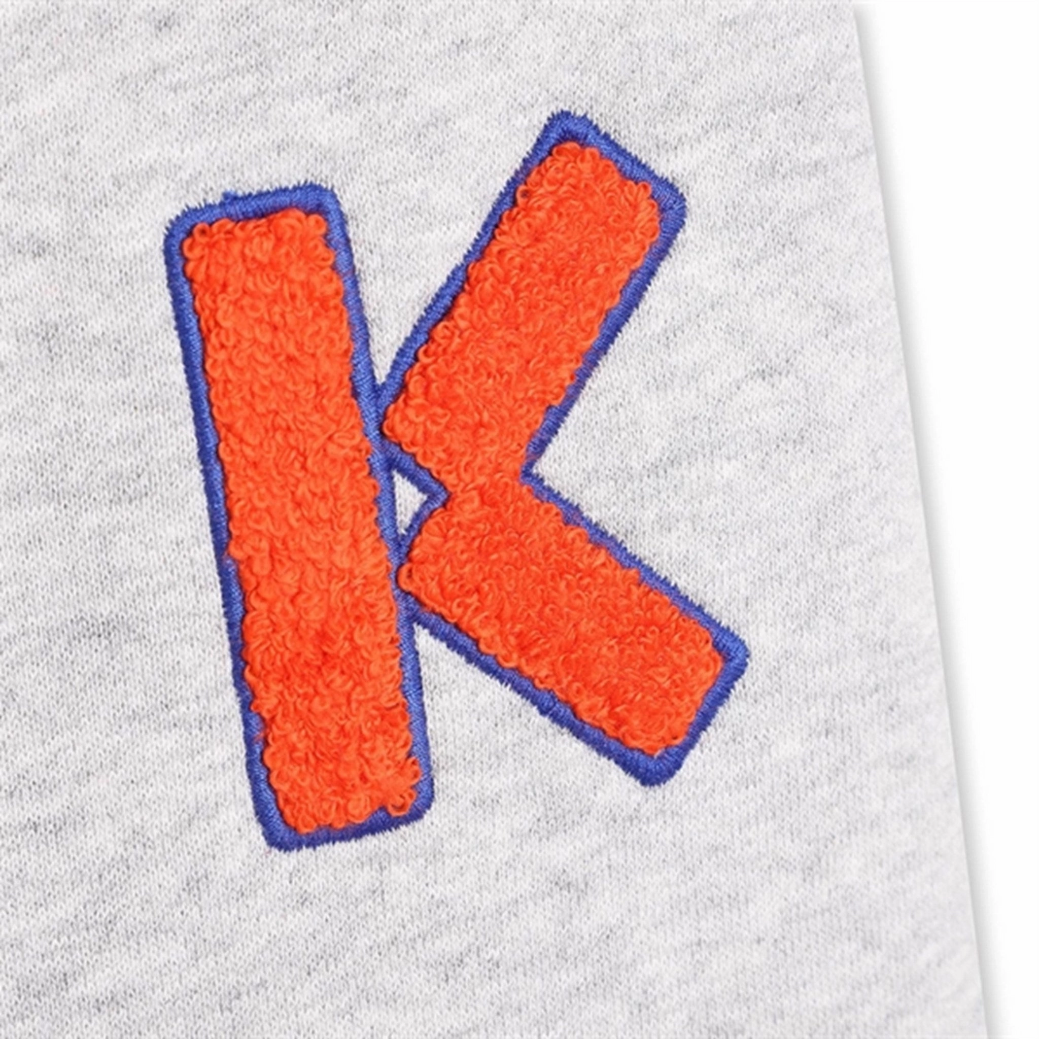 Kenzo Grey Marl Sweatpants High-waisted Anti-pilling