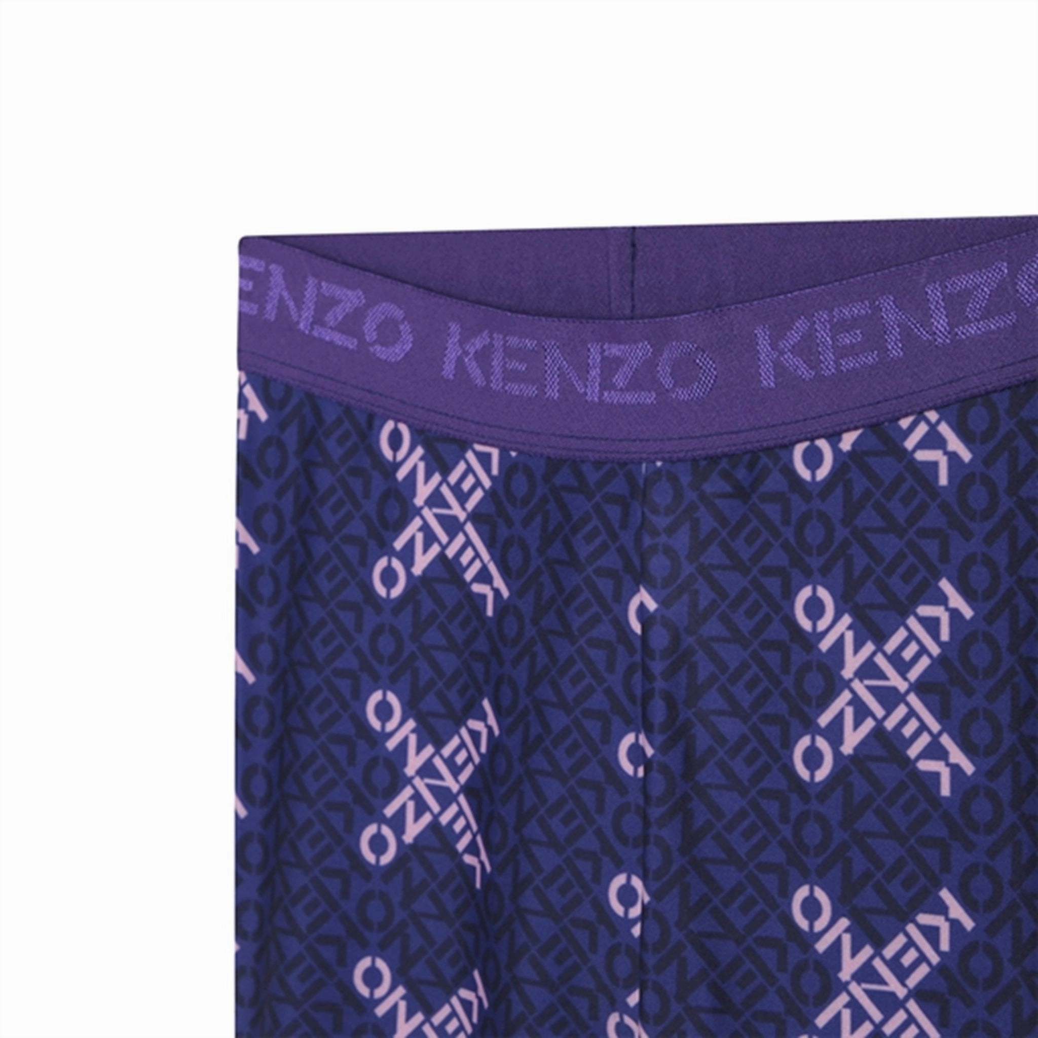Kenzo Leggings Plum Sleek Shape