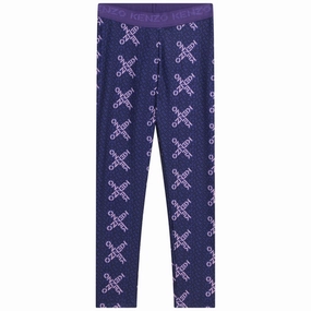 All Around Kenzo Leggings Plum