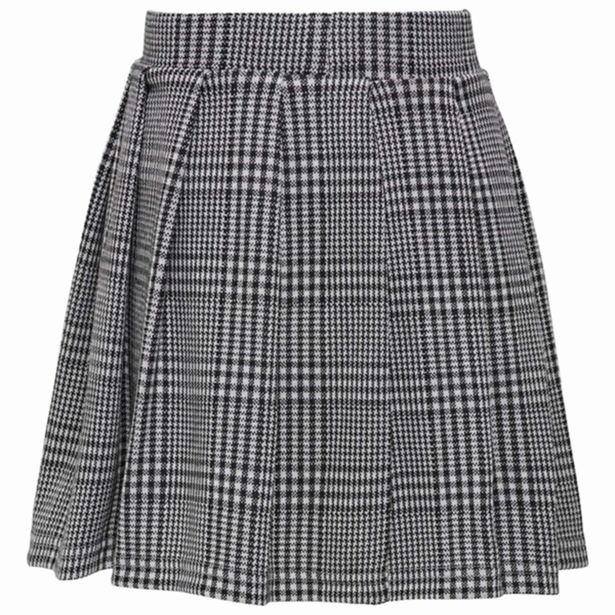Kids ONLY Black Allen Check Skirt Travel Ready