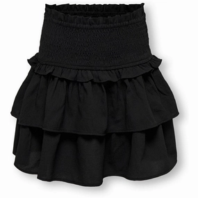 Kids ONLY Black Ida-Amanda Smock Skort Gentle Vibe Secure Closure