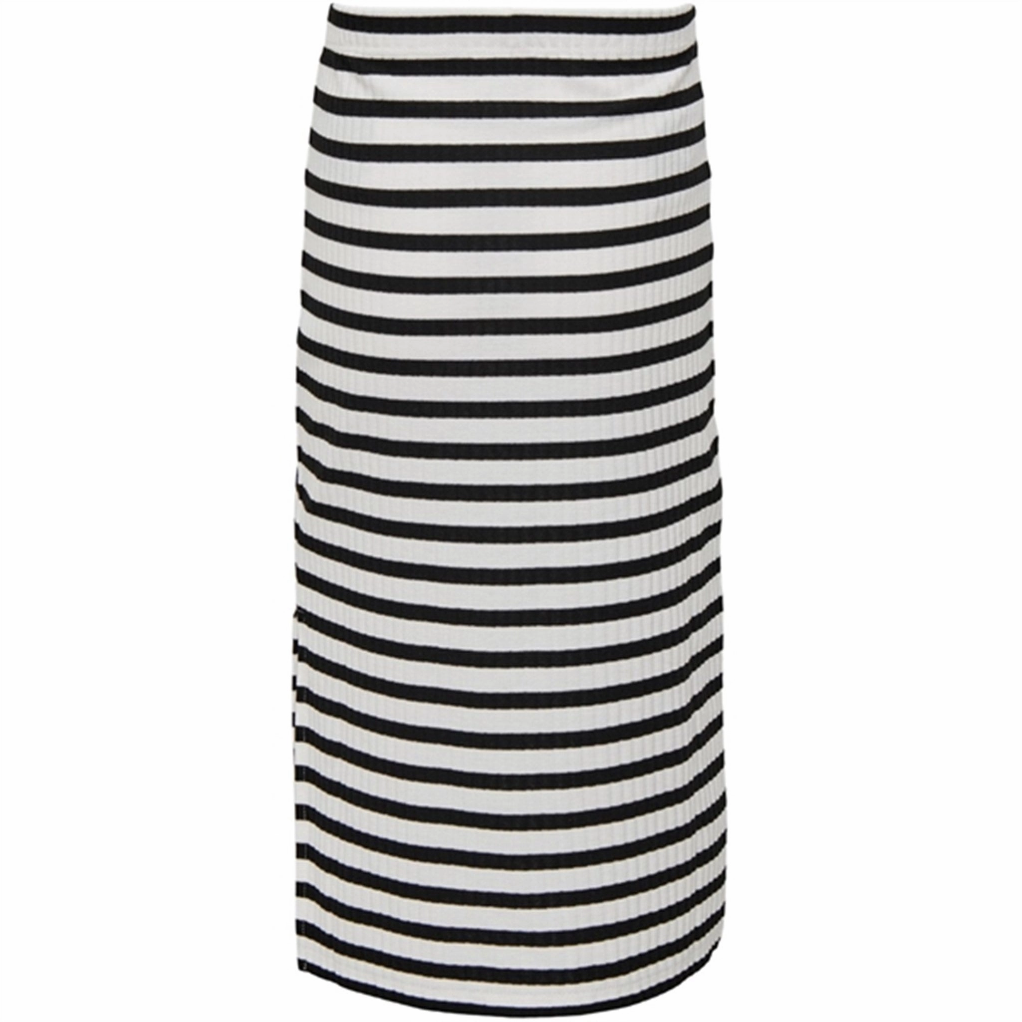 Everyday Line Kids ONLY Cloud Dancer / Black Nella Side Slit Skirt