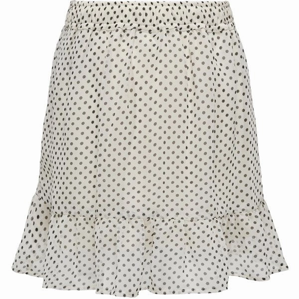 Twist Front Design Kids ONLY Cloud Dancer Robey Fake Wrap Skirt