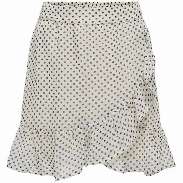 Water Resistant Pure Vibes Kids ONLY Cloud Dancer Robey Fake Wrap Skirt